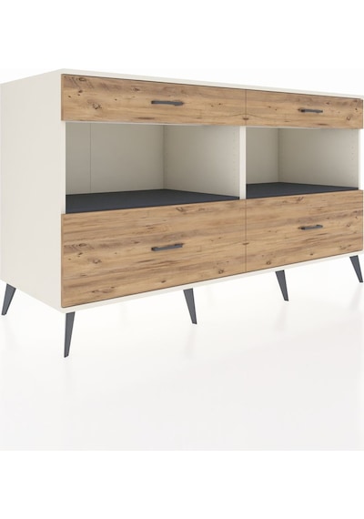 Kronos Konsol 2 Raflı 4 Çekmeceli 176x59x99 Aytaşı-antrasit/çam Aytaşı-antrasit/çam Kronos Konsol 2 Raflı 4 Çekmeceli 176x59x99 Aytaşı-antrasit/çam Aytaşı-antrasit/çam