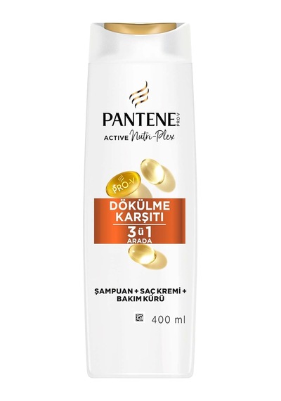 Pantene Dökülme Karşıtı Şampuan 3'ü 1 Arada Şampuan 400 Ml