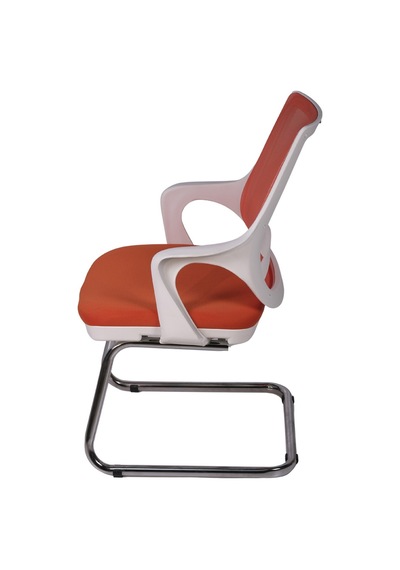 Ofisbazaar Buya Beyaz Fileli Misafir Koltuğu Ergonomik Toplantı Ve Bekleme Koltuğu Turuncu Turuncu Ofisbazaar Buya Beyaz Fileli Misafir Koltuğu Ergonomik Toplantı Ve Bekleme Koltuğu Turuncu Turuncu