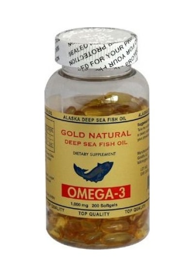 Gold Natural Omega 3 1000Mg. 200 Softgel