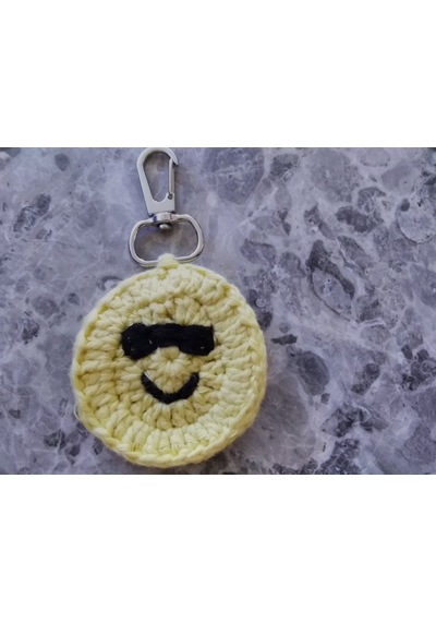 El Yapımı Emoji Li Anahtarlık