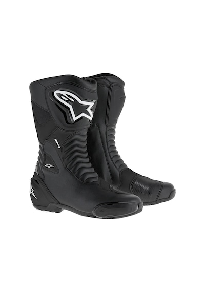 Alpinestars Smx S Korumalı Spor Motosiklet Botu Siyah