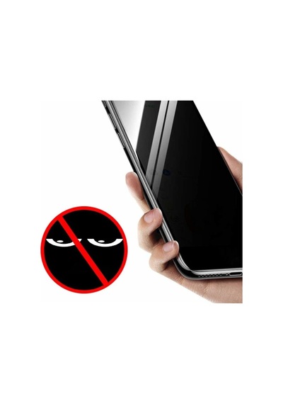 Xiaomi Redmi Note 8 3d Full Privacy Gizlilik Tempered Cam Ekran Koruyucu- 5775