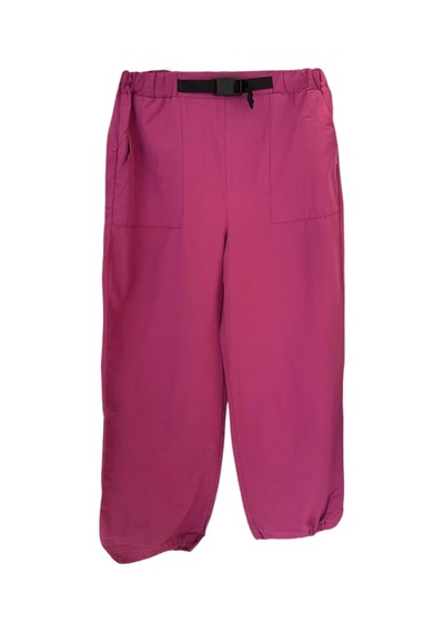 Hasenna 1002 Önü Kemer Detaylı Cepli Lucy Pantolon Pembe