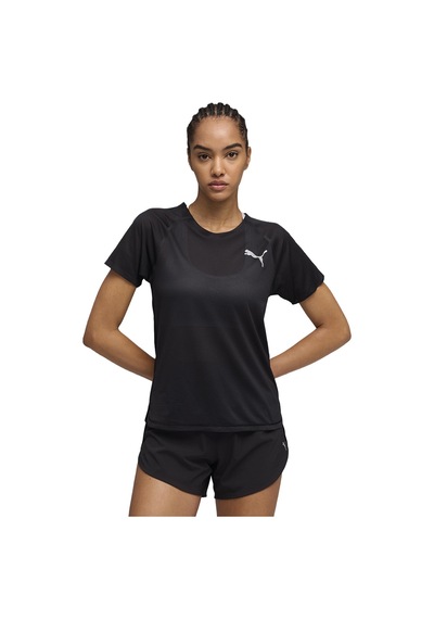 Puma Lightspeed Kadın Siyah Koşu T-shirt 52849901 Siyah