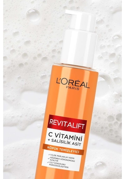 L'Oréal Paris Revitalift Vitamin C Aydınlatıcı ve Gözenek Karşıtı Köpük Temizleyici 150 ML