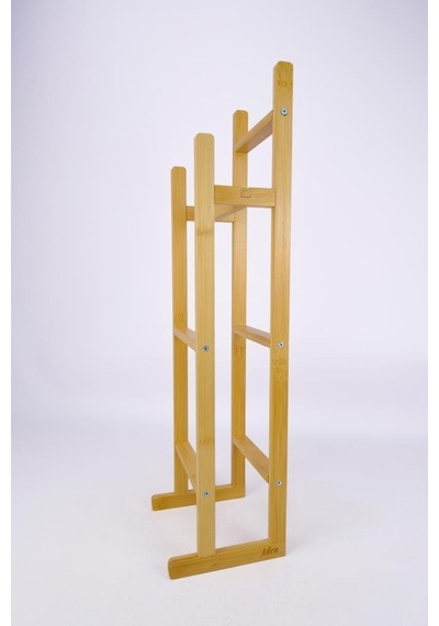 Digithome Bambu Tuvalet Kağıdı Standı Yedek Tuvalet Kağıtlığı Kahverengi - C/6 C1-1-289