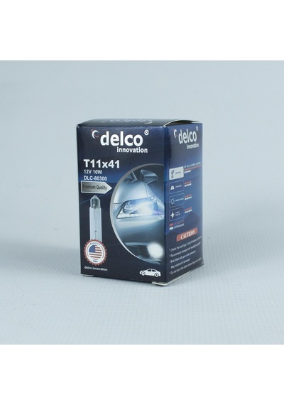 Delco U.s.a Sofit Ampul 12 Volt 41mm T11x41 Halogen 10 Adet