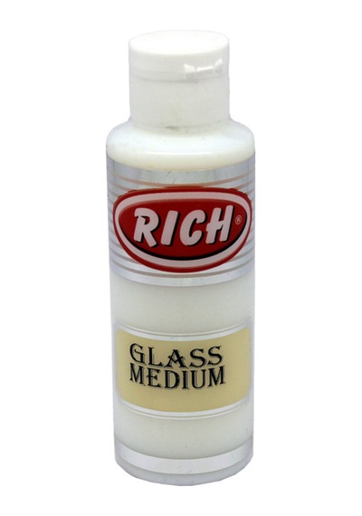Glass Medium 120 Cc Çok Renkli