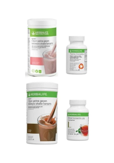 Herbalife Çikoltalı Shake,ahududulu Shake,termo Complete,bitk. Kons.çay 100gr Klasik Aroma