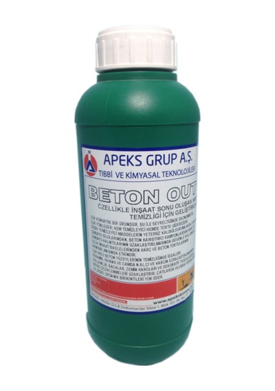 Beton Çözücü , Kalker ve Sır Çözücü Beton Out 1 Kg