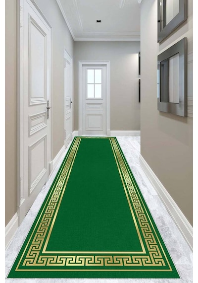 Yeşil Protokol Yolluk Kaymaz Taban Bina Giriş Halısı Vh059n11