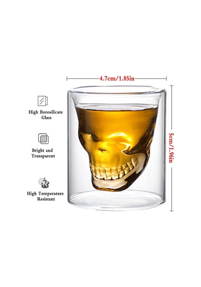Kuru Kafa Shot Bardağı 4 Adet