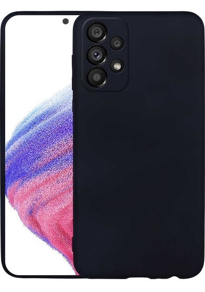 Galaxy A33 5g Kılıf Zore Premier Silikon Kapak Siyah