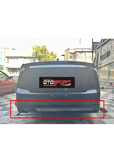 Chevrolet Lacetti Sedan Arka Tampon Eki Fiberglass Boyasız