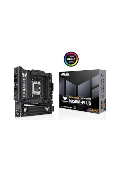 Asus Tuf Gamıng B850m-plus Wıf-7 Ddr5 Hdmı Dp Pcıe 5.0 Am5 Matx-213213