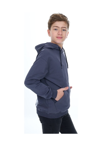 Toontoy Kids Toontoy Erkek Çocuk Baskılı Sweatshirt Füme
