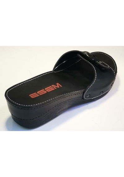 Esem 0314 Z 002 Kadın Ortopedik Terlik Bej Siyah