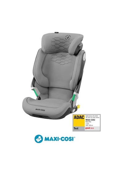 MaxiCosi Kore Pro Işık Sensörlü Adac'Lı Isofixli ISize 15-36 Kg Çocuk Oto Koltuğu Authentic Grey