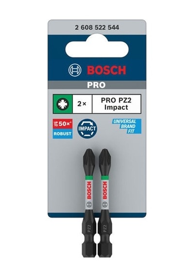 Bosch Vidalama Bitsi Pro Pz2 İmpact 2.608.522.544