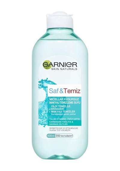 Skin Naturals Saf & Temiz Micellar Kusursuz Makyaj Temizleme Suyu 400 Ml