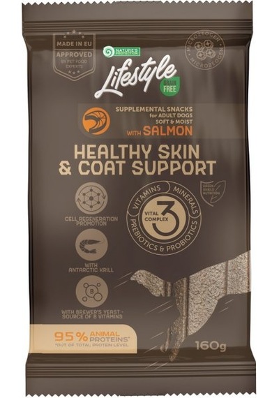 Nature's Protection Lifestyle Tahılsız Somonlu Yetişkin Köpek Ödül Maması 160 G