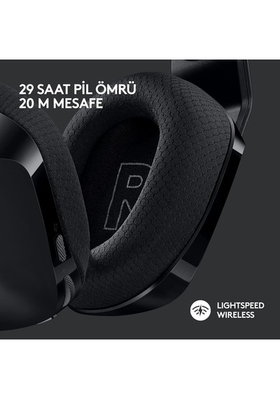 G733 Lıghtspeed Kablosuz Kulak Üstü Oyuncu Kulaklığı, Lıghtsync Rgb, Blue Voice Mikrofon, Askılı Kafa Bandı, Pro