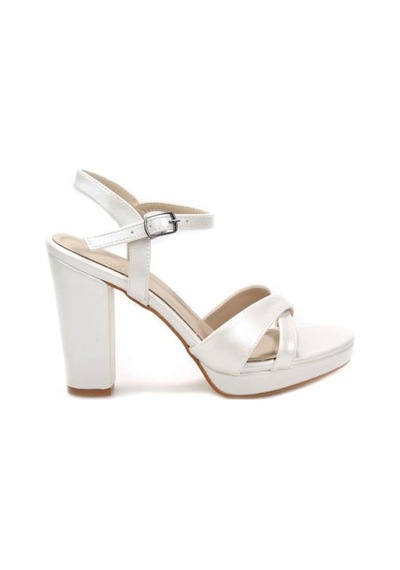 Papuçcity Tamer 03146 10 Cm Platform Topuklu Kadın Abiye Ayakkabı SEDEF