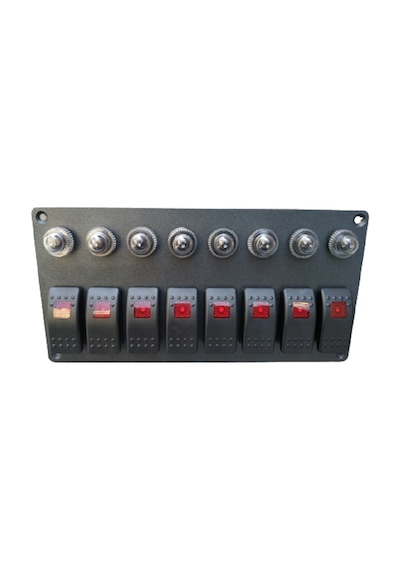 Tekne Ve Karavan Otomatik Sigorta Paneli. 8'Li
