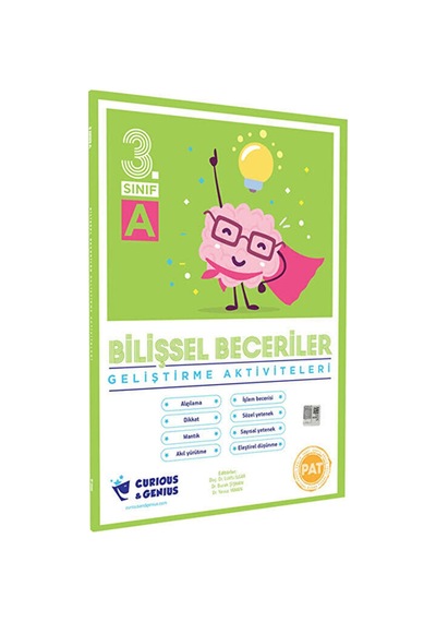 Curious&Genius Pat 3. Sınıf Bilişsel Beceriler Geliştirme Aktivite Seti