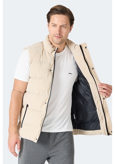 Slazenger Halox Erkek Bej Yelek Bej