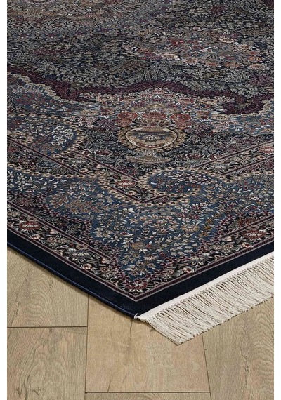 Saray Halı Alhambra Ah13a 120 Tarak Lüks Klasik Salon Halısı Özel Taban Dokulu Çok Renkli