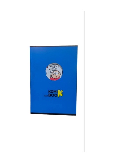 Paklon Kareli A7 Komik Notebook Mavi
