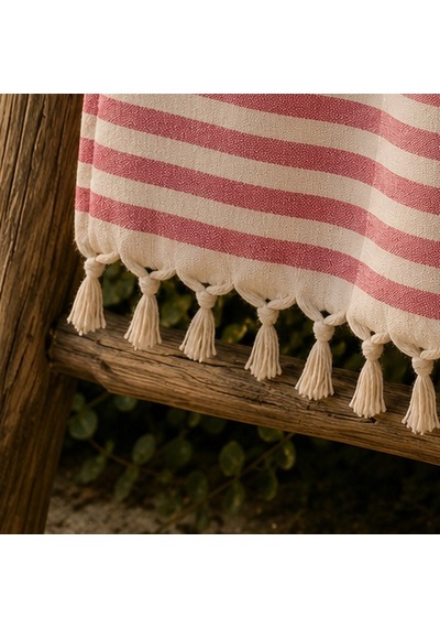 Soft Stripe Cunda Peştamal - Renkli - 90x170 Cm Çok Renkli