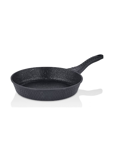 32 Cm Döküm Granit Tava Siyah