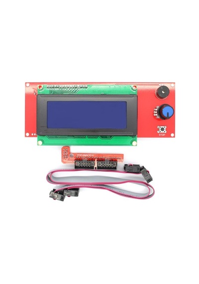 Motorobit-Reprap Ramps 1.4 Uyumlu 4X20 Lcd Ekran Kiti - Smart Controller