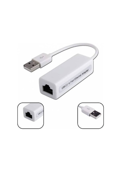USB Ethernet Kartı (USB To Rj-45) 10/100 - USB2.0 (C-840)