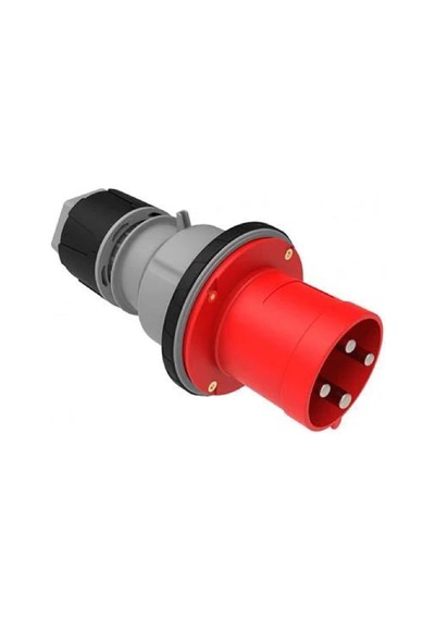 Bemis Bc1-4504-2011 ,4-kutup/3p+pe 63-amper Düz Seyyar Fiş