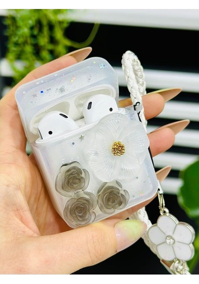 Airpods 1. Nesil Ve 2. Nesil İle Uyumlu Oyuncak Tasarımlı Kalın Koruyucu Silikon Kılıf - Incilimenekşe
