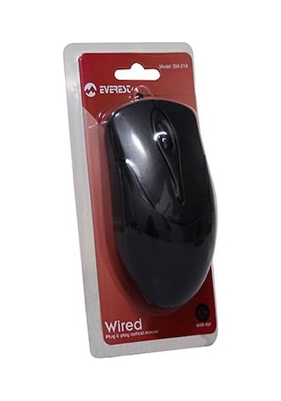 Everest SM-219 Kablolu Optik Mouse