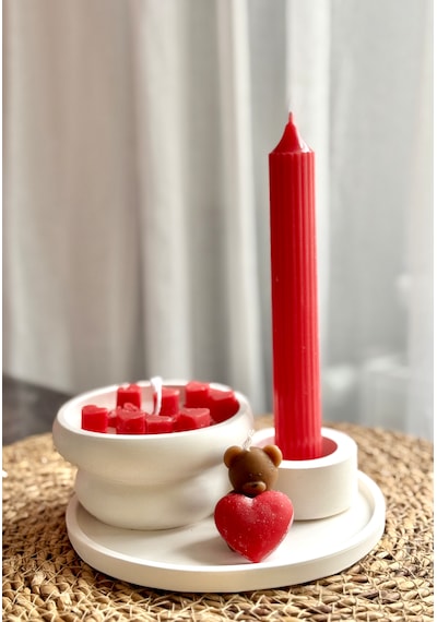 Kbr Design Candles Sevgililer Gününe Özel Sevdiklerinize Kokulu Mum Seti