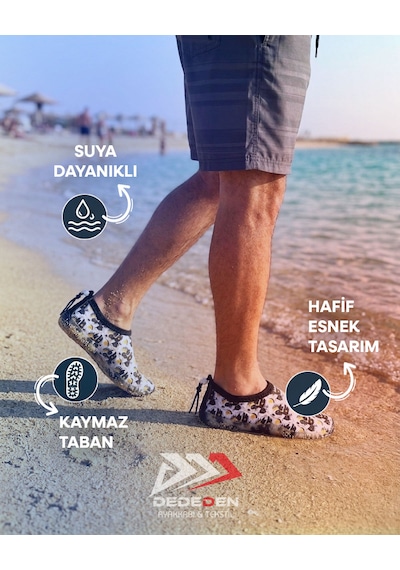 Patiks Plaj, Sörf Ve Deniz Ayakkabısı Çok Renkli