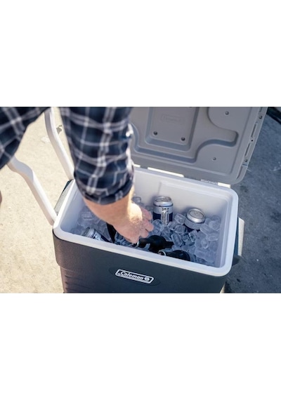 Coleman Daintree Personal Wheeled Hard Cooler Tekerlekli Soğutucu Buzluk 38 Lt Grey gri