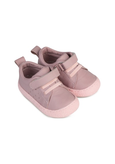 Civil Baby Cırtlı Deri 19- İlkadım Ayakkabı - Pembe Gül Kurusu