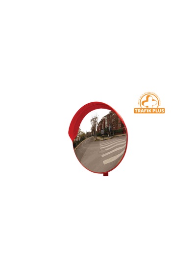 Trafik Plus Trafik Güvenlik Aynası 100 Cm Turuncu , Tümsek Ayna, Otopark Aynası