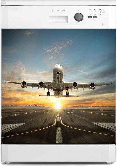 Bulaşık Makinesi Sticker Kaplama Beyaz Eşya Kaplama Jetliner