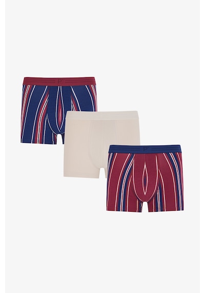 Penti Erkek Vibe Çizgili 3lü Boxer Çok Renkli