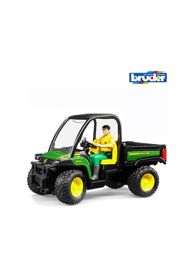 Bruder BR02490 John Deere Gator 855D & Bworld Adam