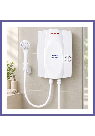 Bezos Elektrikli Şofben 8000w Beyaz 7 Emniyetli Enerji Tasarruflu Nıda