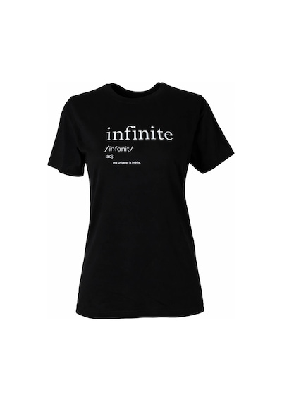Trender İnfinite O Yaka Siyah Kadın T-shirt 26ydt1000017 Siyah
